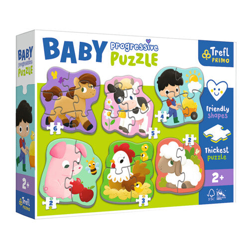 farm primo baby puzzle in