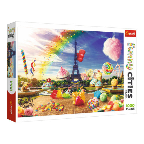 funny cities suessigkeiten in paris puzzle