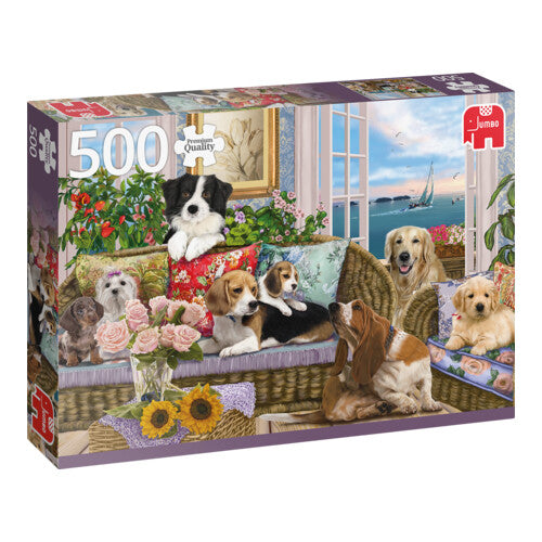 jumbo pelzige freunde puzzle teile