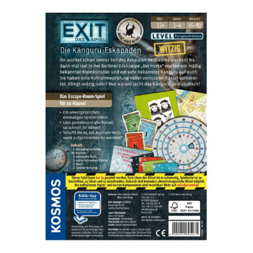 kosmos exit kanguru eskapaden spiel