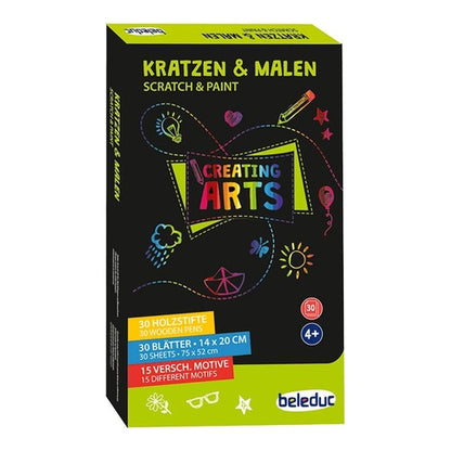 kratzpostkarten er set