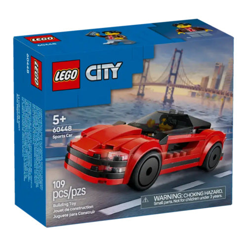 lego city fahrzeuge roter sportwagen