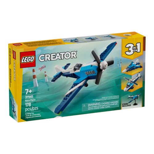 lego creator flieger rennflugzeug