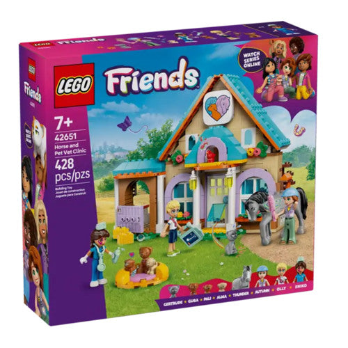 lego friends tierarztpraxis fuer pferde und haustiere