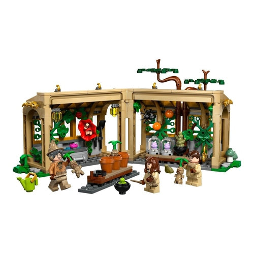 lego harry potter schloss hogwarts kraeuterkundeunterricht