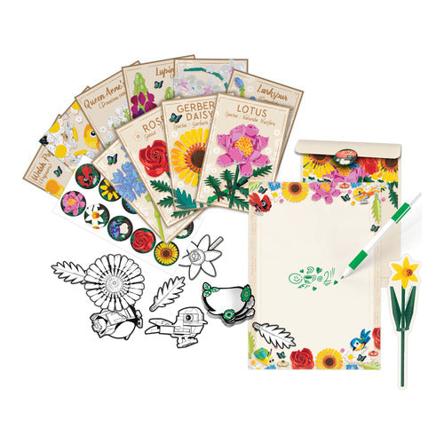 lego schreibwarenset botanicals