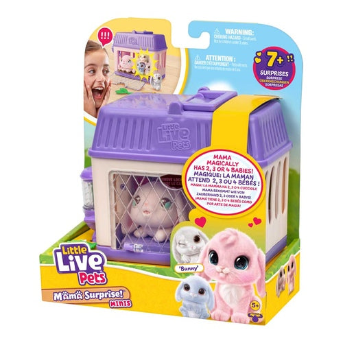 little live pets mama surprise s mini playset bunny