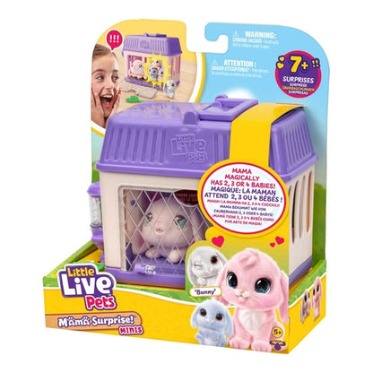little live pets mama surprise s mini playset bunny