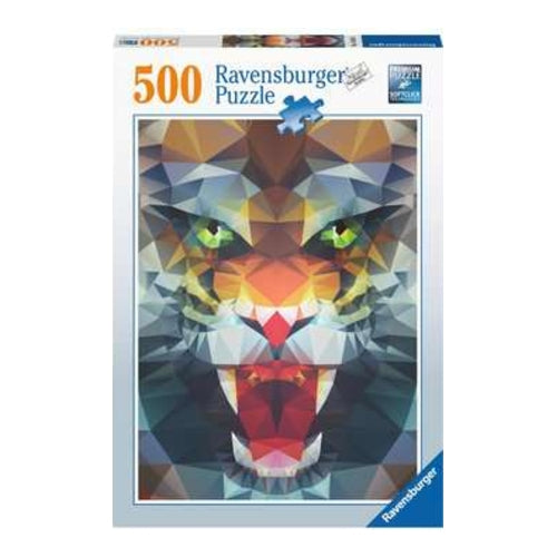 loewe aus polygonen puzzle