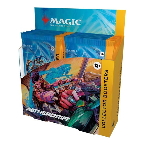 magic the gathering aetherdrift collector booster display en