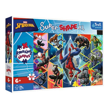 marvel spiderman junior super shapel puzzle
