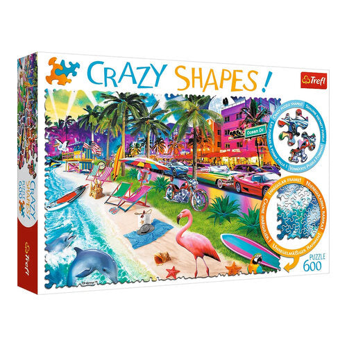 miami beach usa puzzle crazy shapes