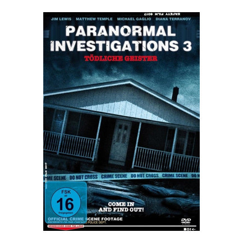paranormal investigations dvd