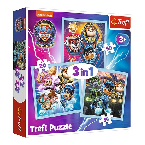 paw patrol film in puzzle