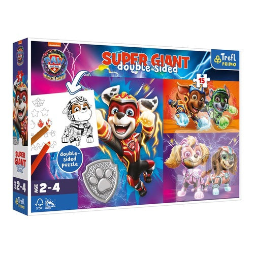 paw patrol film primo giant puzzle malvorlage