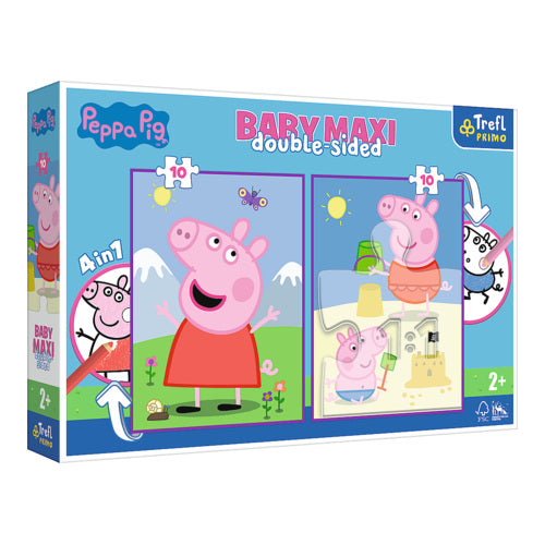 peppa pig primo baby maxi puzzle malvorlage