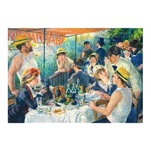 pierreauguste renoir das fruehstueck der ruderer art collection puzzle