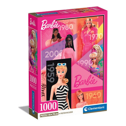 puzzle barbie years barbie