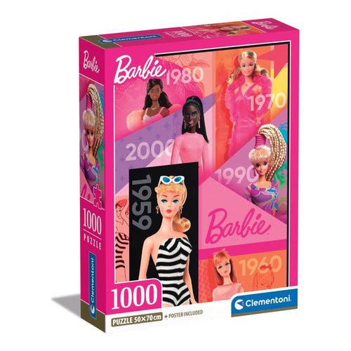 puzzle barbie years barbie