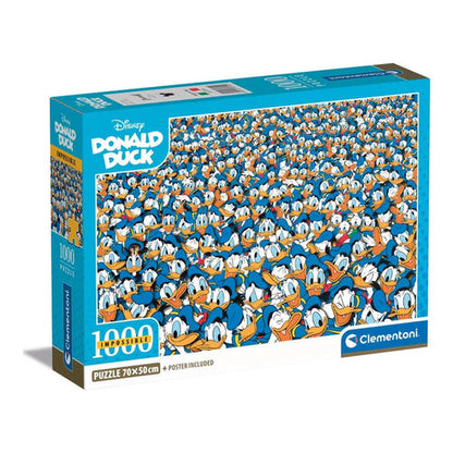 puzzle impossible disney compact donald duck