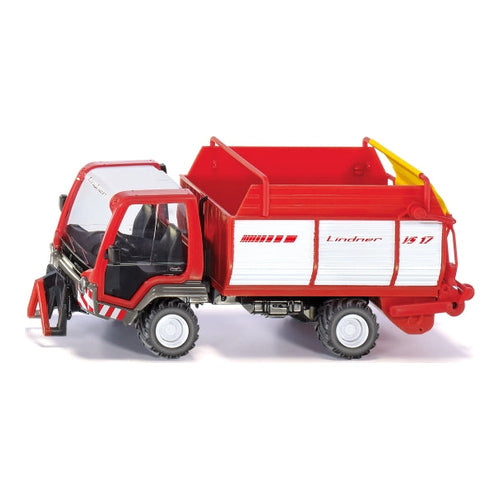siku lindner unitrac mit ladewagen modellauto