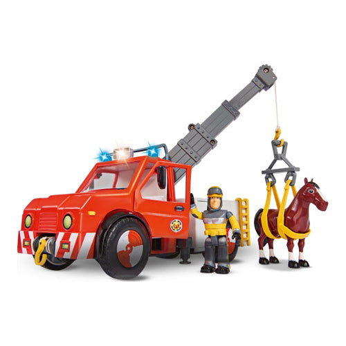 simba feuerwehrmann sam phoenix mit figur und pferd