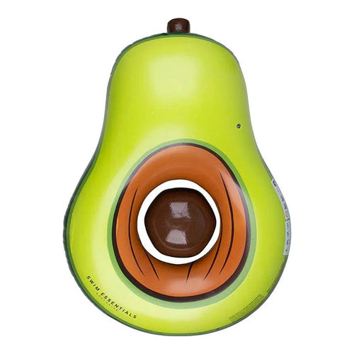 swim essentials aufblasbare avocado mit ball