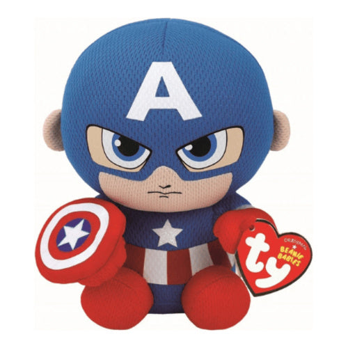 ty marvel captain america pluschfigur
