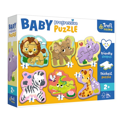 zootiere primo baby puzzle in